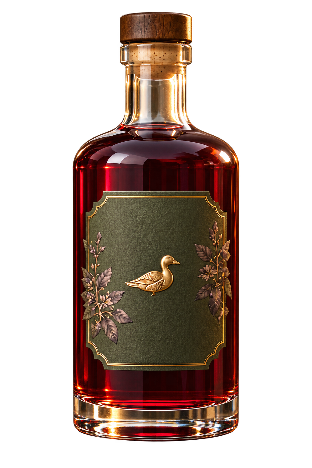 The Ducky Sloe Gin 500ml bottle